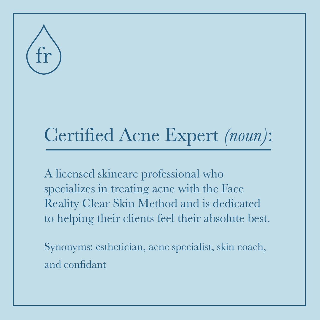 Certified Acne Expert